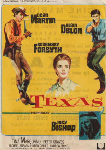Texas (Texas Across the River), Michael Gordon, 1966. Cine Mariola 5-2-1968