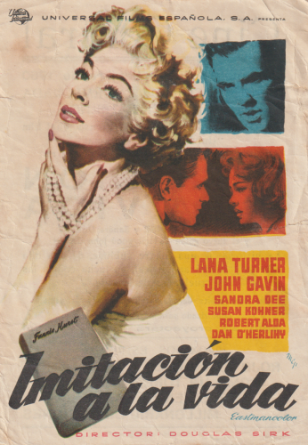 Imitación a la vida (Imitation of Life), Douglas Sirk, 1959. Cine Central 22-9-1960