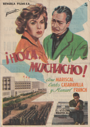 ¡Hola, muchacho!, Ana Mariscal, 1961. Teatro Circo 5-3-1963