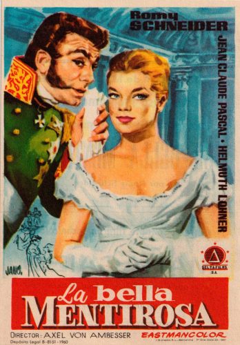 La bella mentirosa (Die schonen Lugnering), Axel von Ambesser, 1959. Cine Principal 2-3-1963