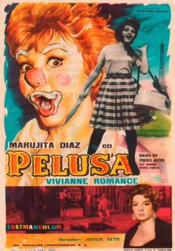 Pelusa, Javier Setó, 1960. Cine Principal 8-6-1961