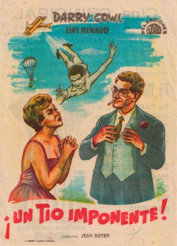 Un tío imponente (L´increvable), Jean  Boyer, 1959. Cine Principal 25-11-1961