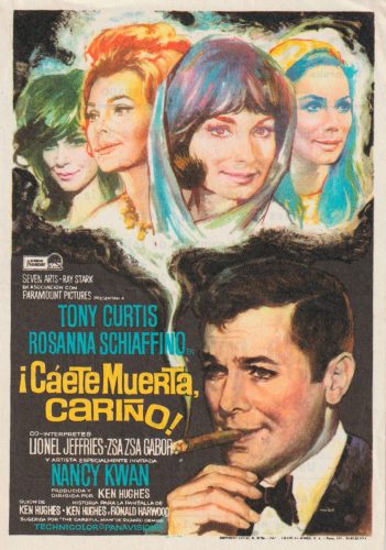 ¡Cáete muerta, cariño! (Drop Dead Darling), Ken Hughes, 1966. Cine Mariola 16-9-1968